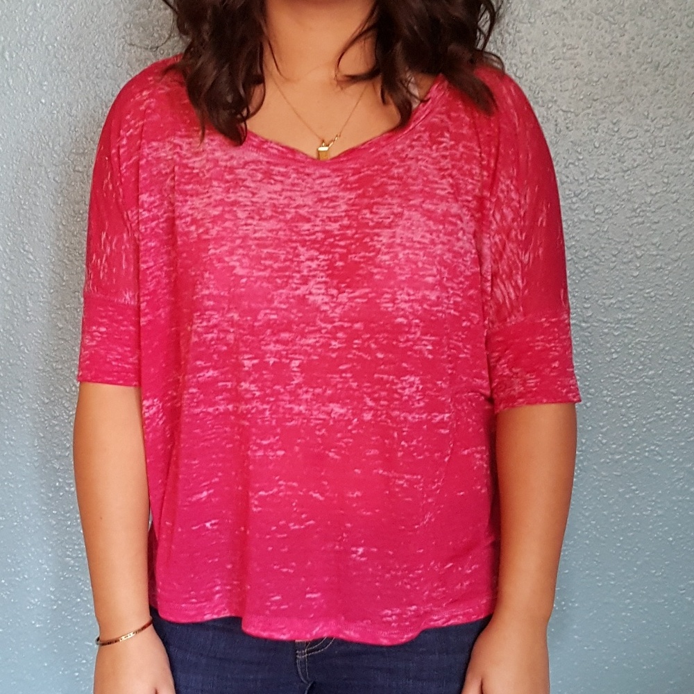 Pink Crop Top